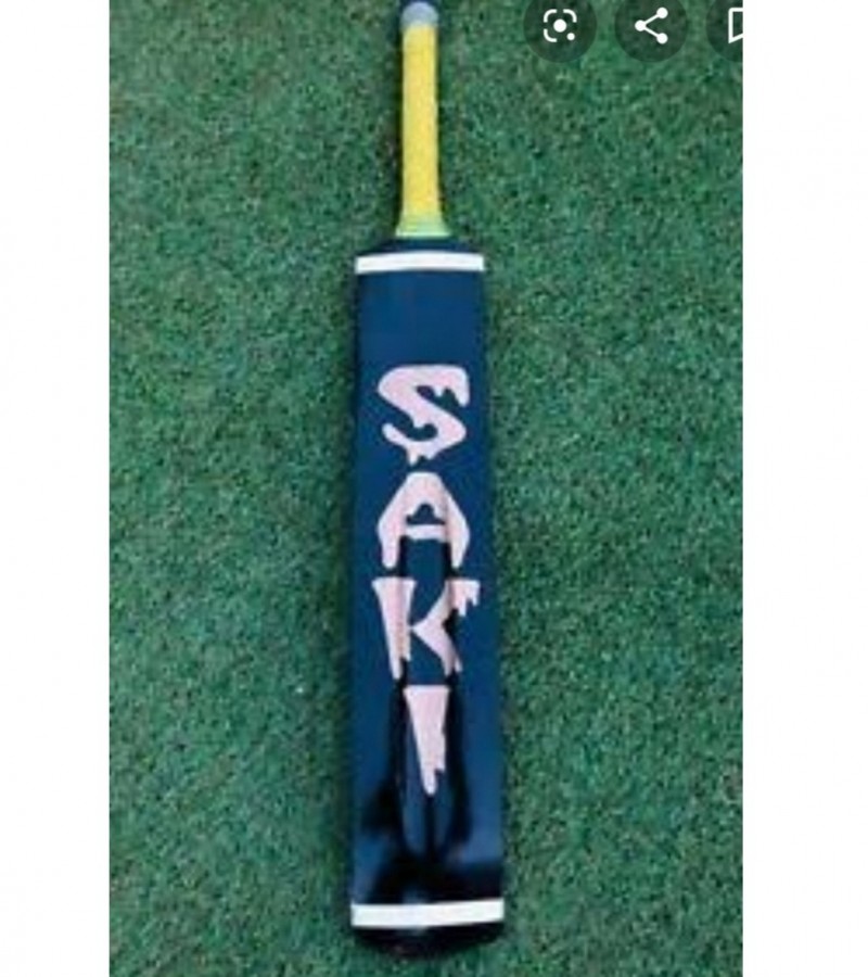 Saki Black Cobra Tape ball Cricket bat