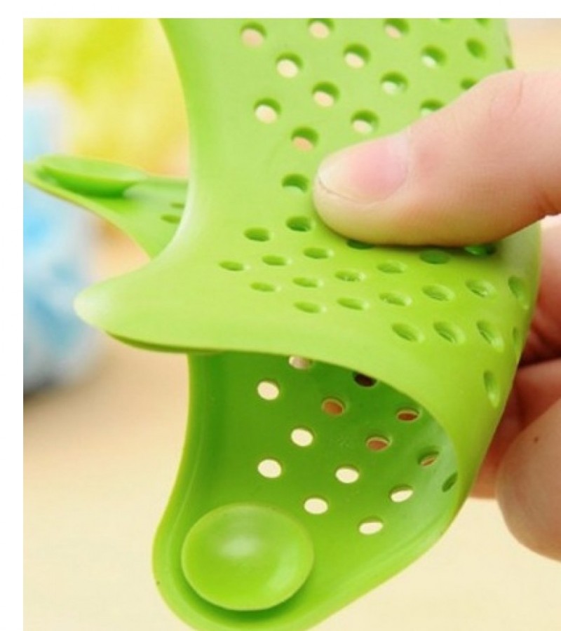 Silicone Rubber Five-pointed Star Sink Drain Filter for Kitchen