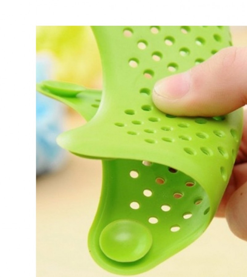 Silicone Rubber Five-pointed Star Sink Drain Filter for Kitchen