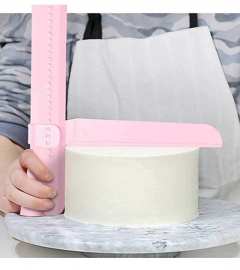 Adjustable Cake Scraper Smoother Fondant Decoration Polisher