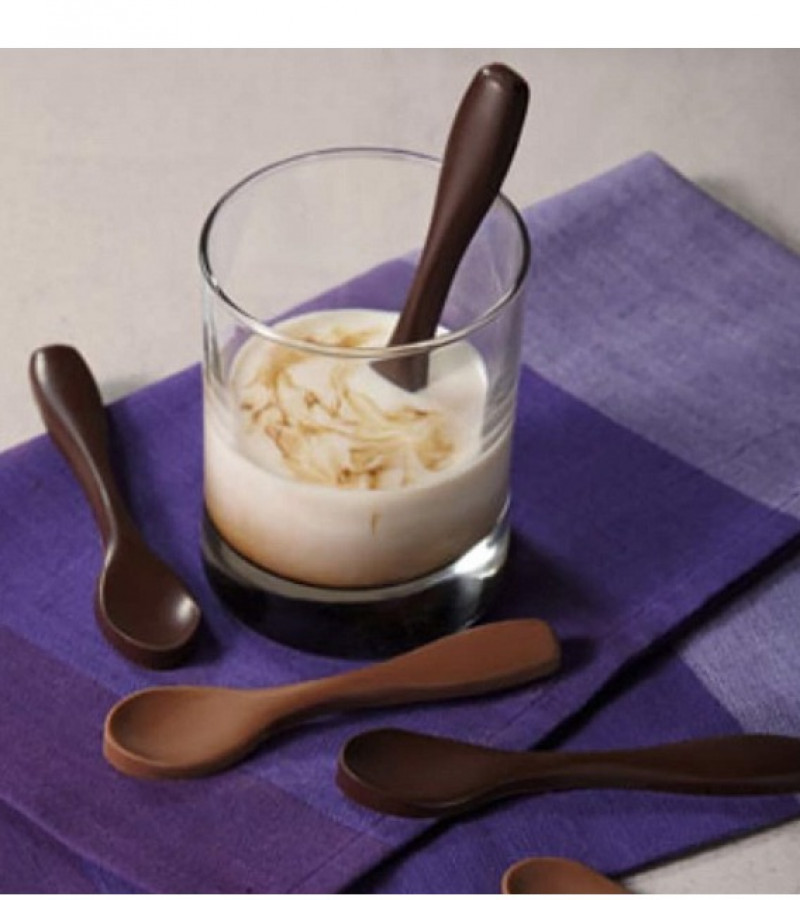 Chocolate Mold 6 Cavity Scoop Shaped Creative Jelly Mold
