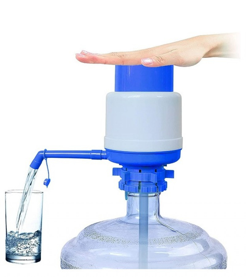 Large Manual Hand Pressure Drinking Water Pump Portable Universal 2-5 Gallon