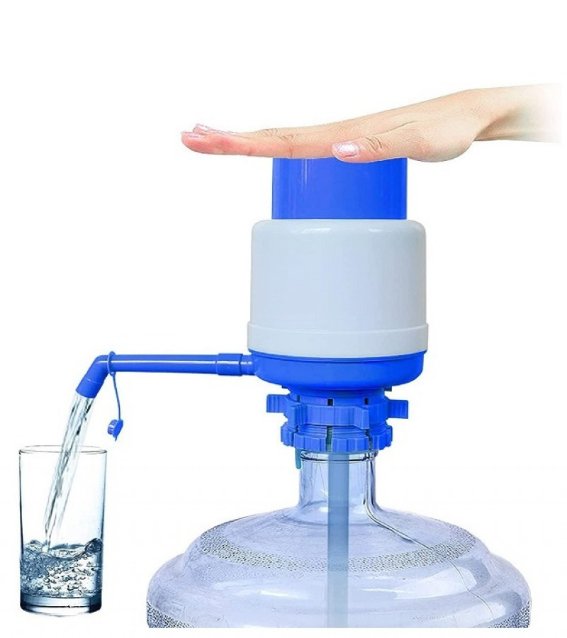 Large Manual Hand Pressure Drinking Water Pump Portable Universal 2-5 Gallon