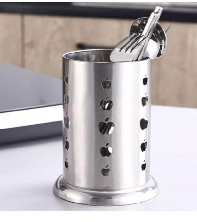 Stainless Steel Apple Holder Draining Organizer Spoon Drying Rack