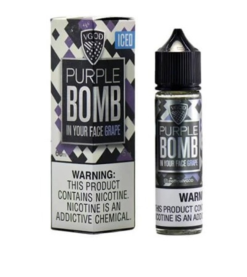 Purple Bomb Iced Original – VGOD E-Liquid – 60ML