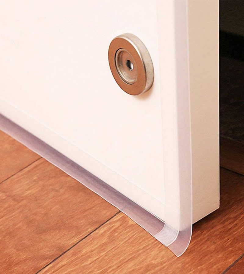 1M Flexible Door Bottom Sealing Strip Mosquito and Mouse Kitchen Stopper, Wind Dust Blocker