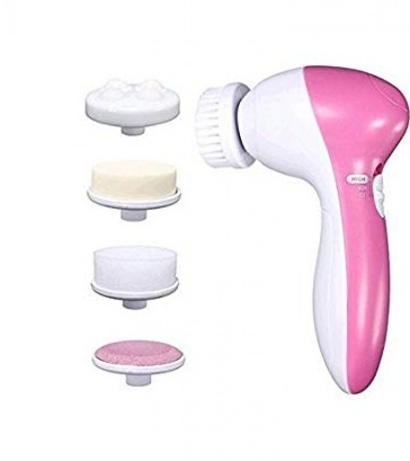 5 In 1 Skin Relief Massager For Face Neck Shoulder Back Beauty Care Smoothing Multi-Function