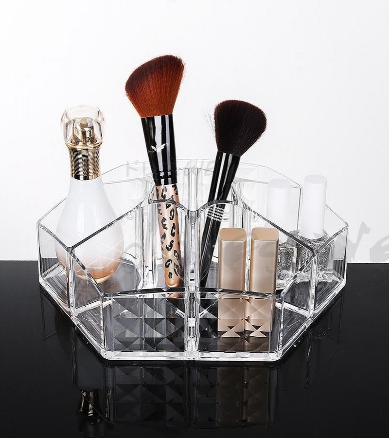 Acrylic Cosmetic Organizer Makeup Brush Lipstick Storage Holder Display Stand 2322