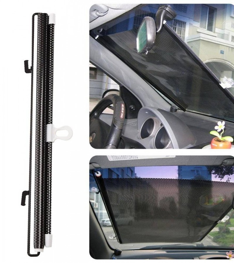 Foldable Sunshade Sun Block Auto Rear Window Front Screen Protection Shade Size 45*125cm