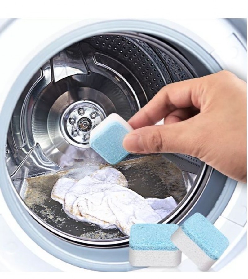 Household Washing Machine Cleaning Tank Tablet Cleaner Drum Automatic Washing Machine Tablet (12Pcs)