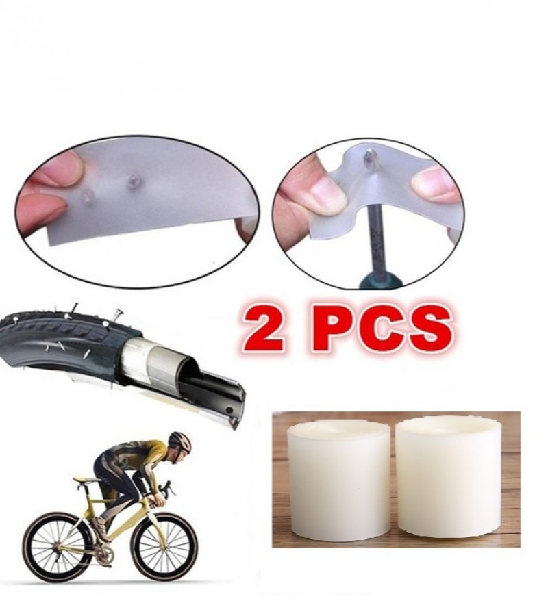 Mountain 2Pcs Protect Bike and Bicycle Stab-resistant Tire Pad Inner Explosion-proof Tube Belt