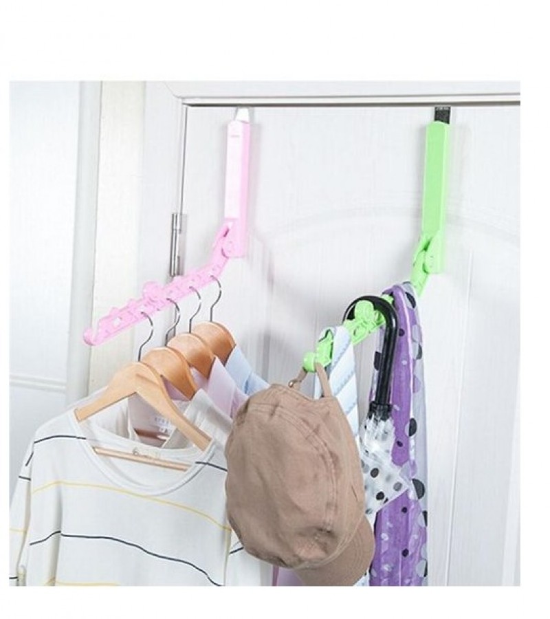 Plastic Drying Storage Rack Clothes Holder Folding Hanger