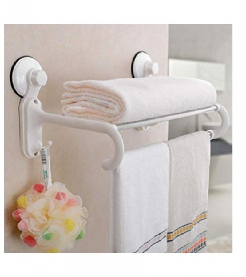 room Towel Rack with Magic Suction Cup