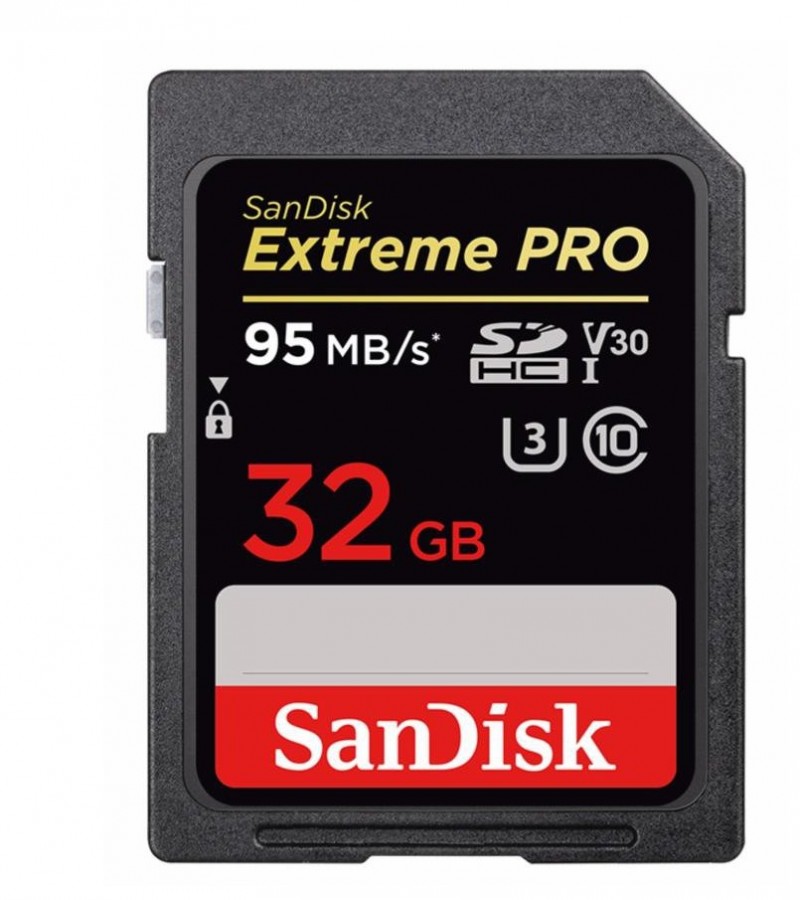 SanDisk - 32GB - EXTREME PRO - 95mb/s