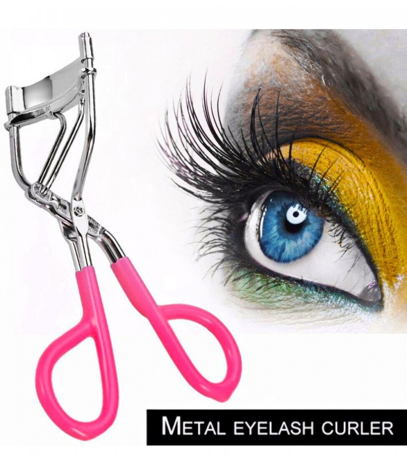 Stainless Steel Handle Eyelashes Curling Clip