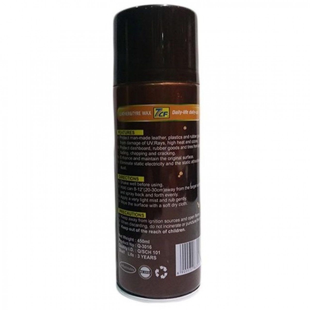 7CF Dashboard Polish Spray & Shiner - Leather & Tyre Wax