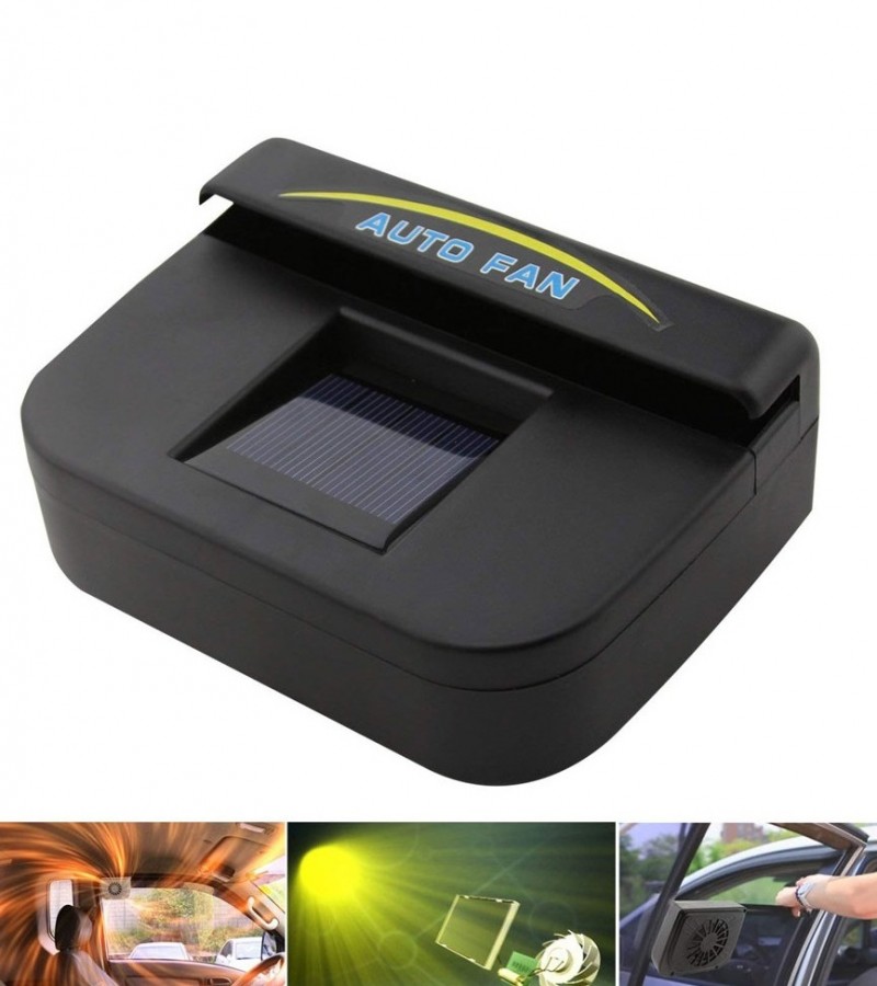 Car Auto Air Vent Cooling Fan System Powered