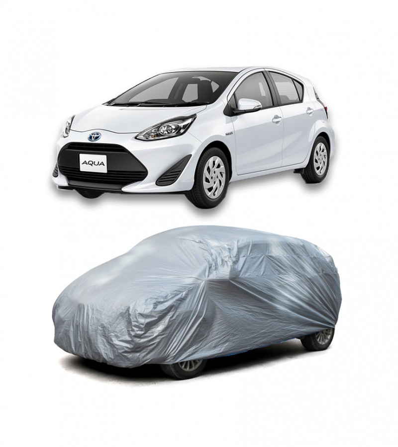Car Top Cover For Aqua - Double Stitched