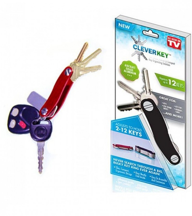 Cleverkey - Strong Aluminum Compact Key Organizer