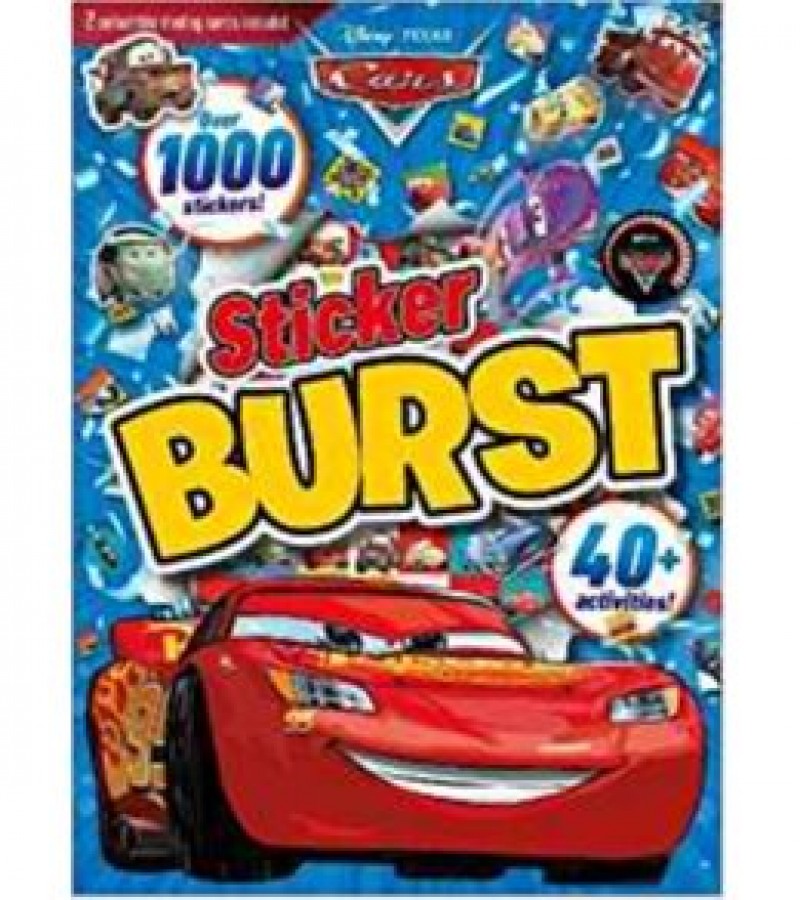 Disney Pixar Cars Sticker Burst (Over 1000 Stickers)