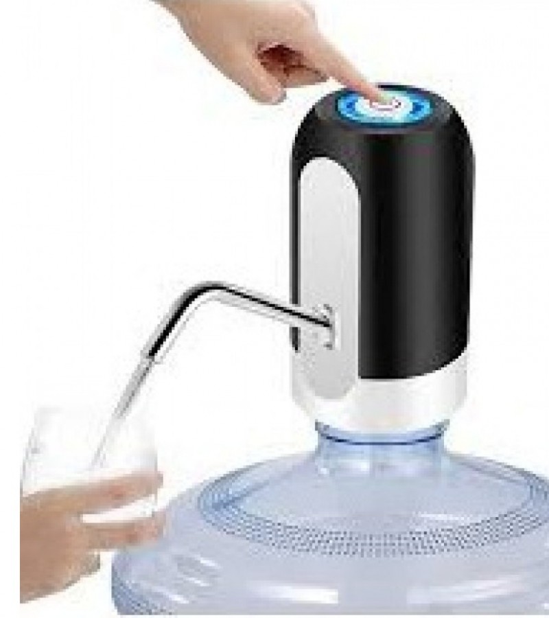 Electric Rechargeable Water Pump Dispenser - Black