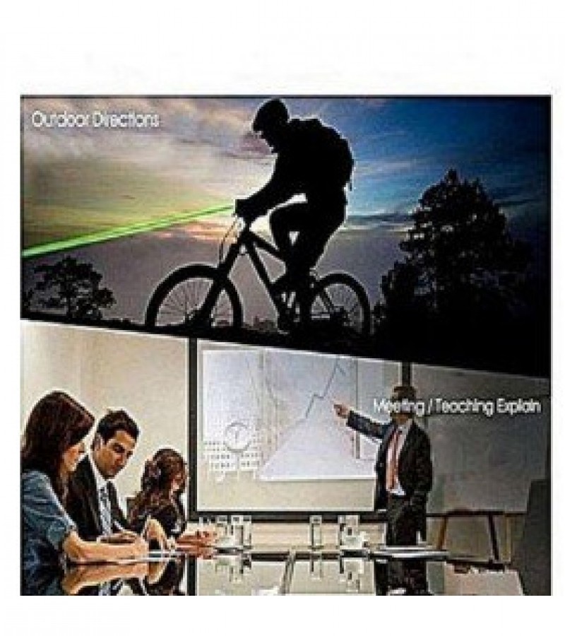Green Laser Pointer Pen (5Mw /532Nm) - With Charger And Rechargeable Battery