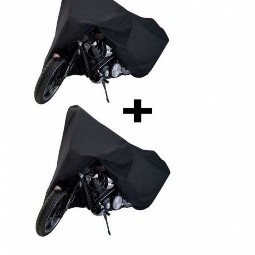 Pack of 2 - Motorcycle Bike Cover