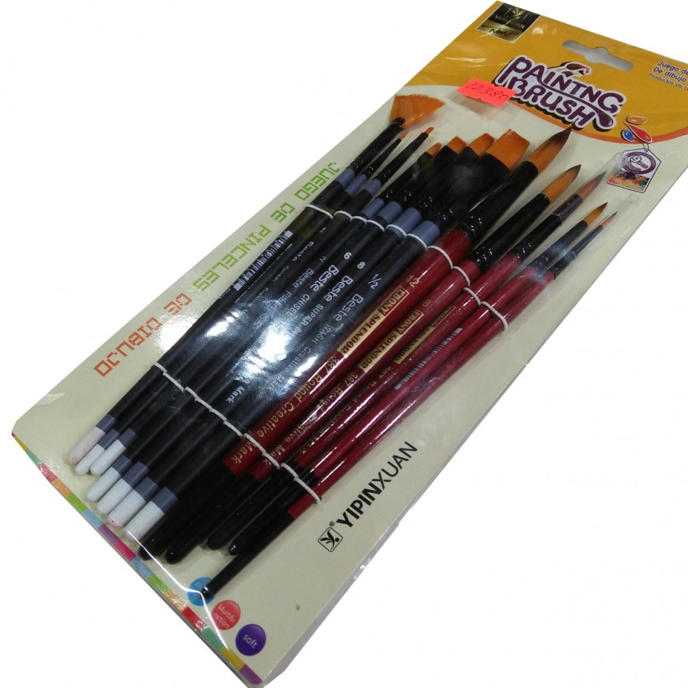 Paint Brushes For Painting - 12 Pieces