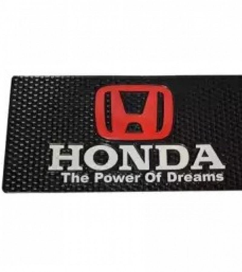 Premium Dash Board Pad With Honda Logo