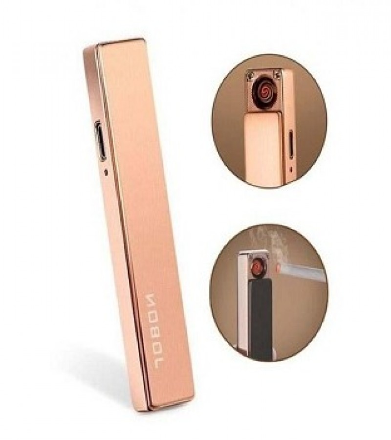 Rechargeable USB Electric Lighter Golden