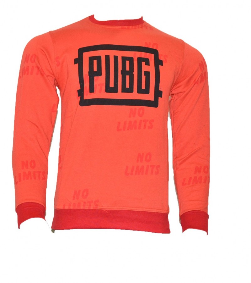 Red PUBG Sweat Shirt  MG1935