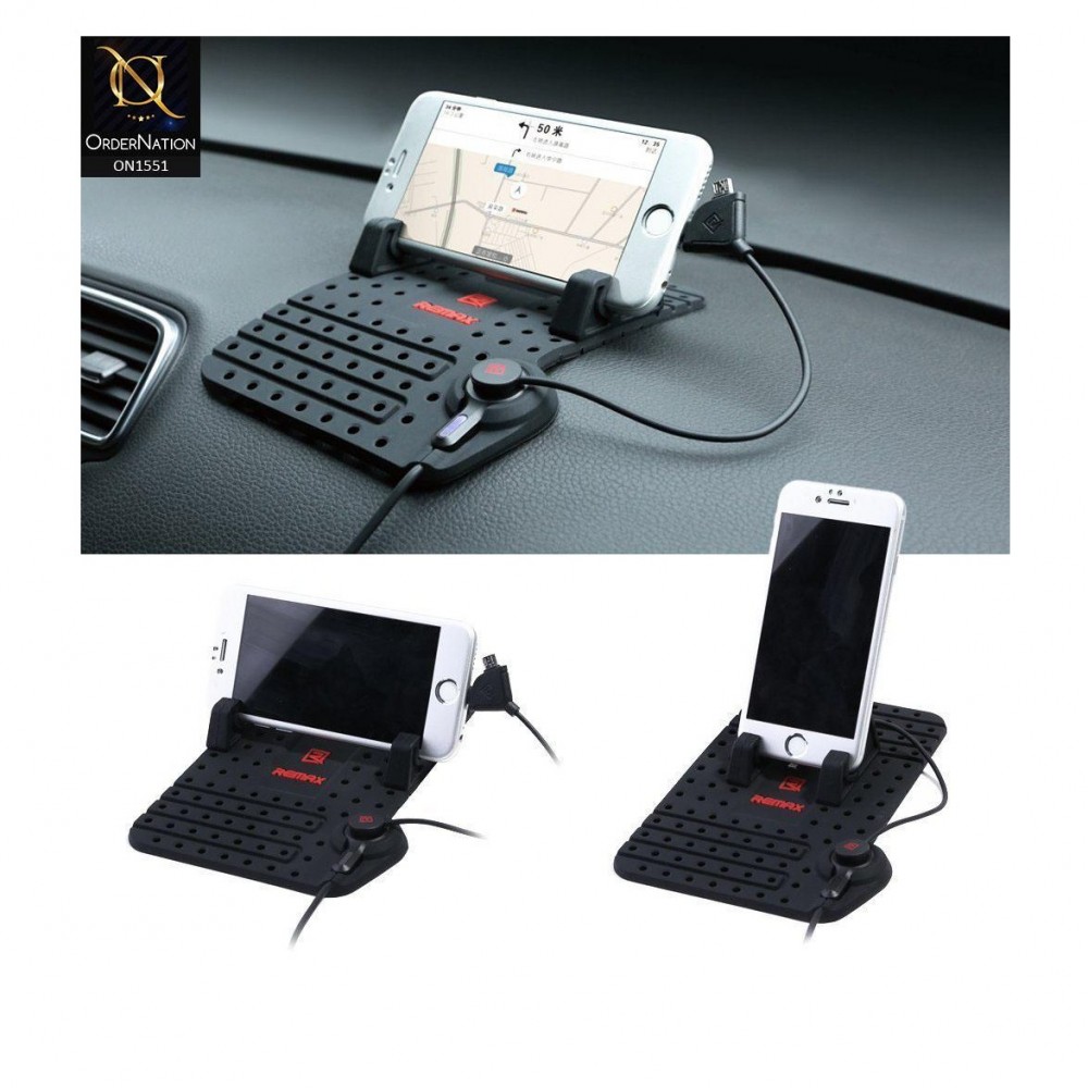 Remax RM-CS101 2 in 1 Magnetic USB Mobile Stand