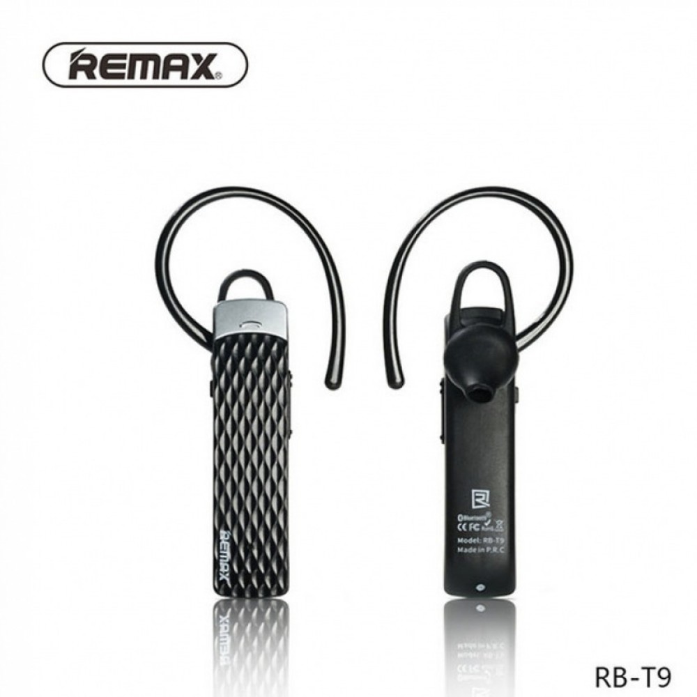 Remax Single Side Bluetooth Handsfree RB -T9 - Black
