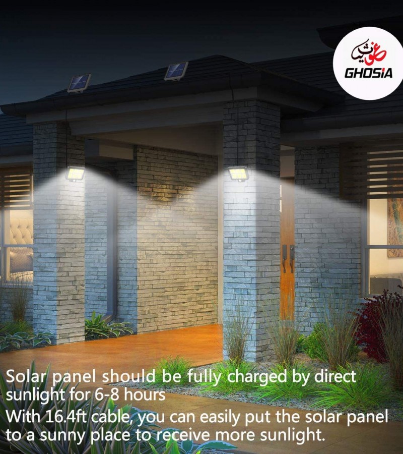 Remote Control LED Solar Wall Light Solar BK-128-6COB KN-146