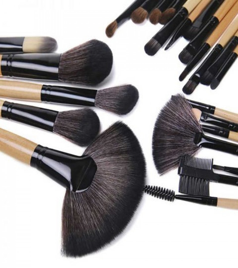 12 piece makeup brushes set for women