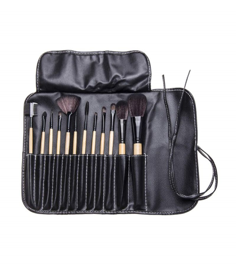 12 piece makeup brushes set for women