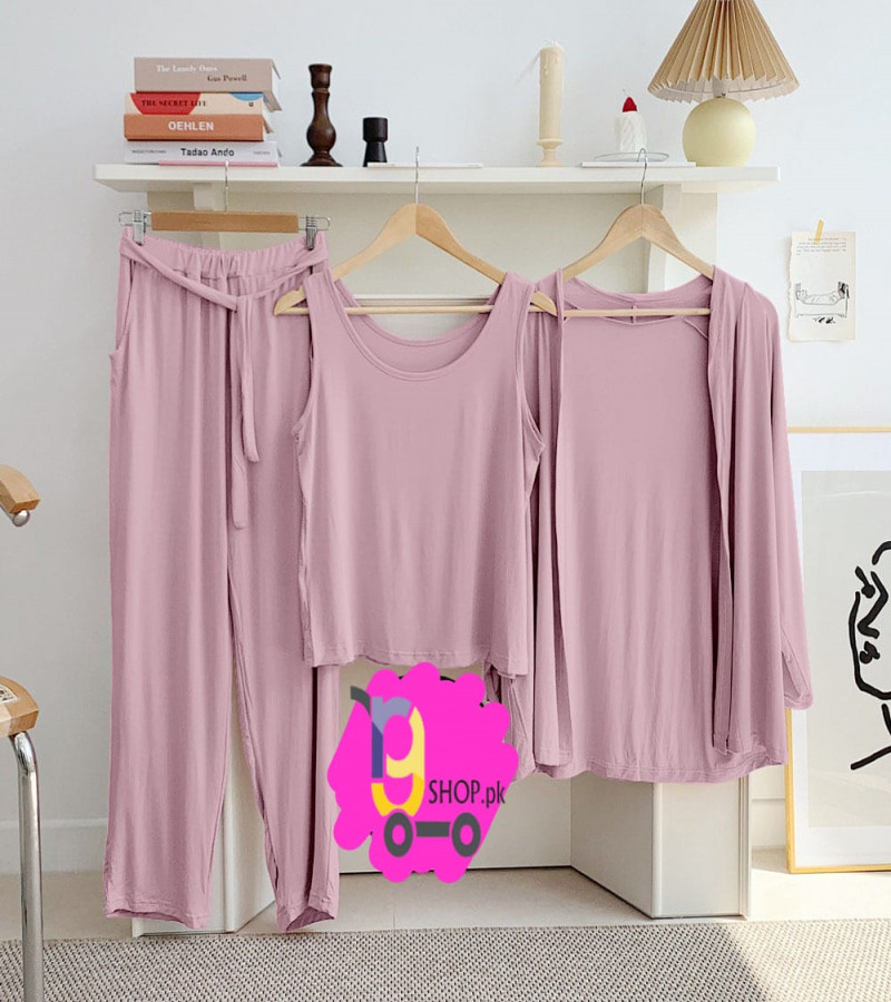 3Pec Comfortable Night Suit for Women