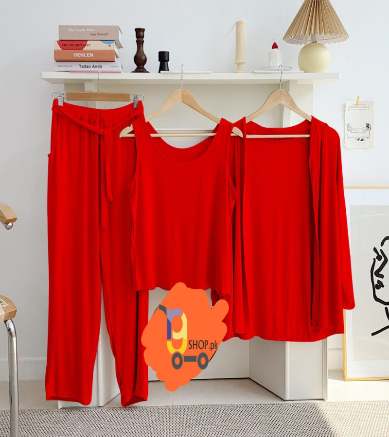 3Pec Comfortable Night Suit for Women