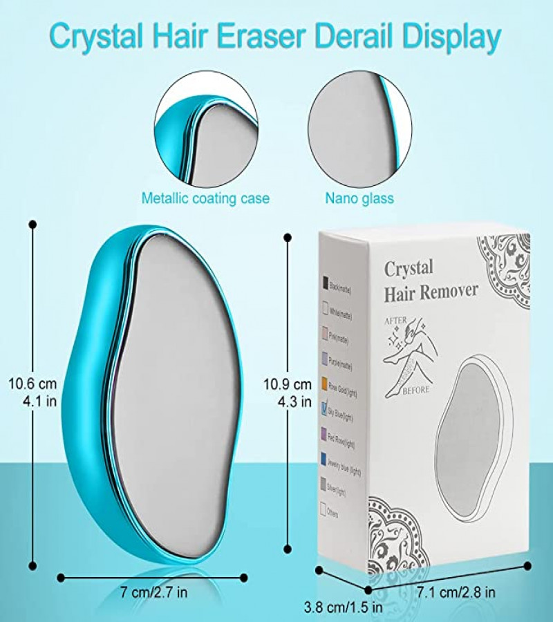 Crystal Hair Accessories, Magic Painless Exfoliation