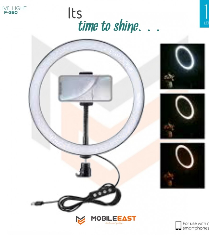 Ring Light 36cm Live light F-360 for youtube and Tiktik