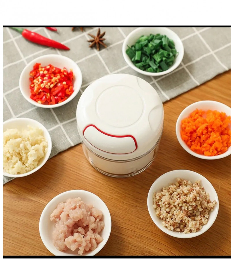 Hand pulled garlic grinder MANUAL