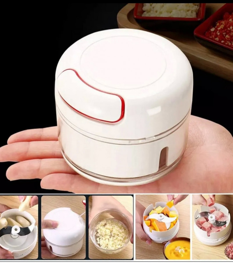 Hand pulled garlic grinder MANUAL