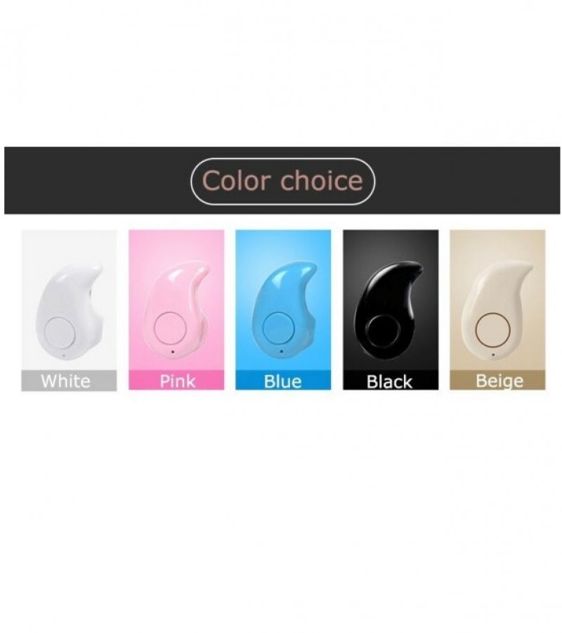 S530 Mini Invisible Ultra Small Bluetooth 4.0 Stereo Earbud Headset