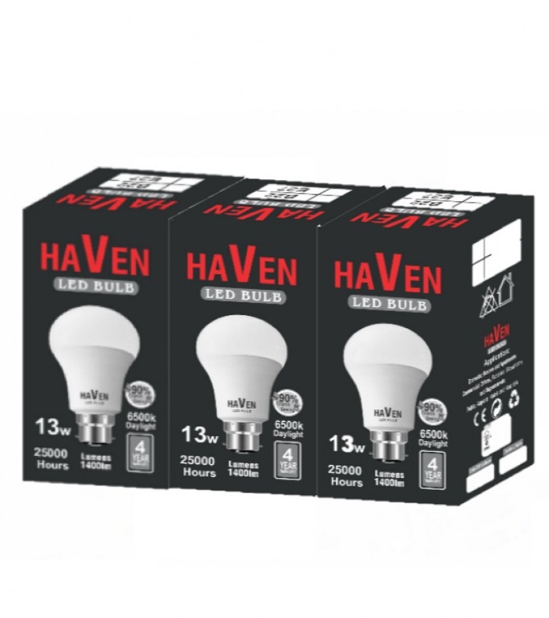 13 WATT LED BULB(E27) WITH FREE LUCKY DRAW CARD