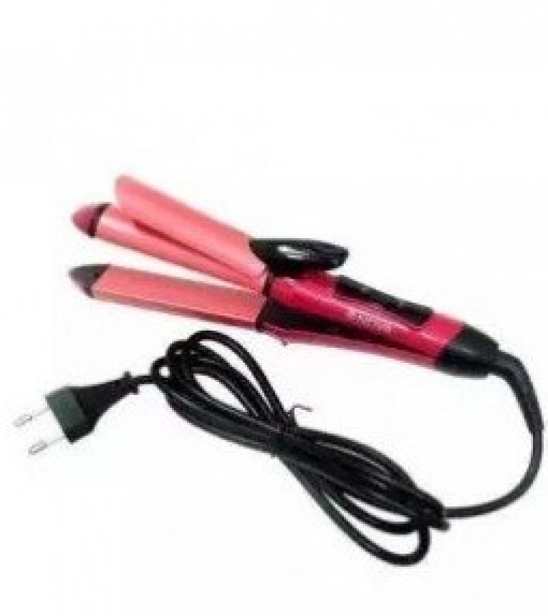 Nova Hair Curler & Straightener - Nhc-2009