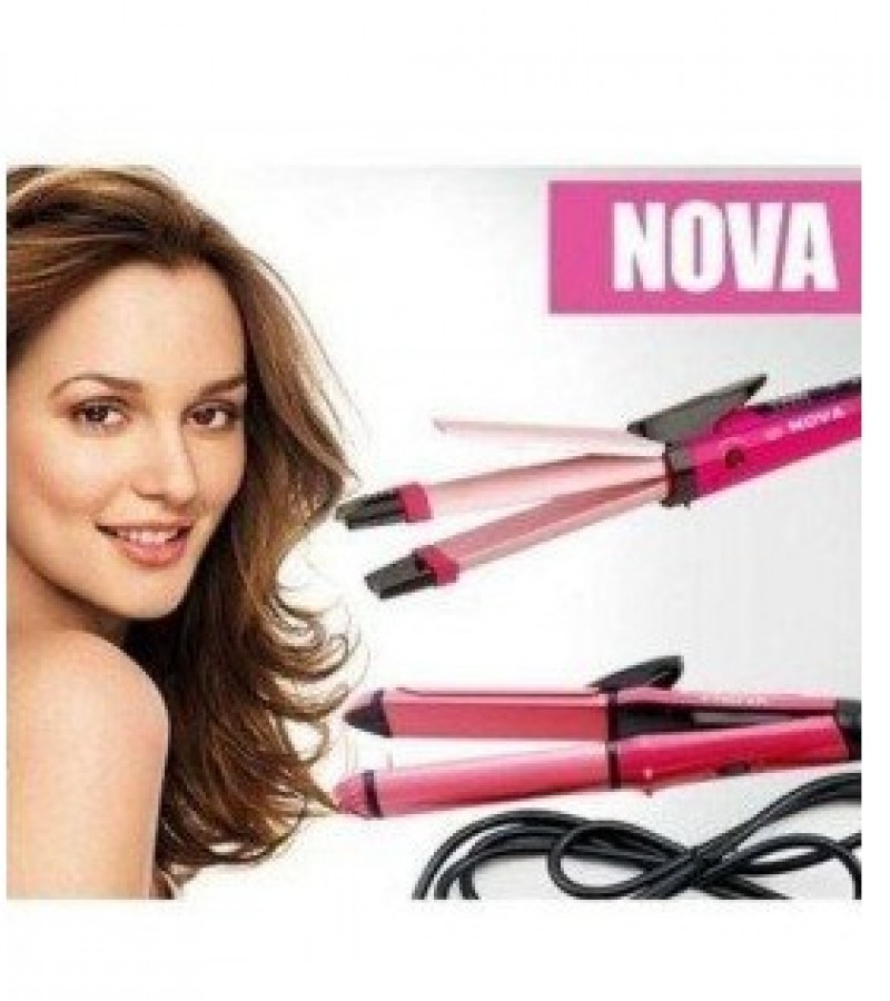 Nova Hair Curler & Straightener - Nhc-2009