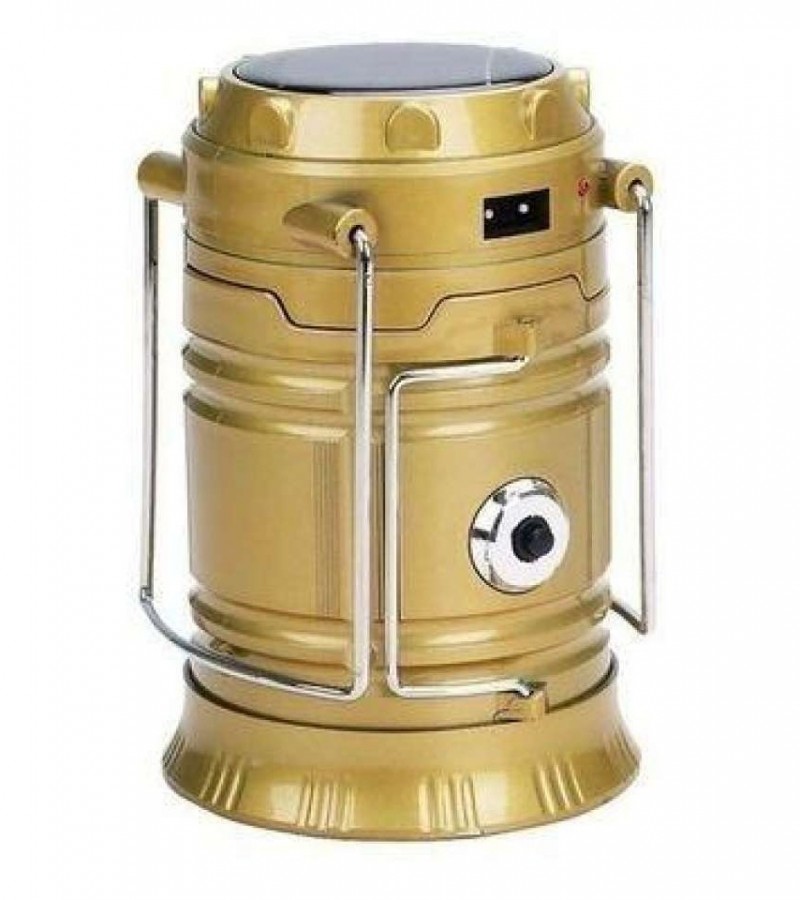 5 Led + 1W Rechargeable Solar Camping Lantern