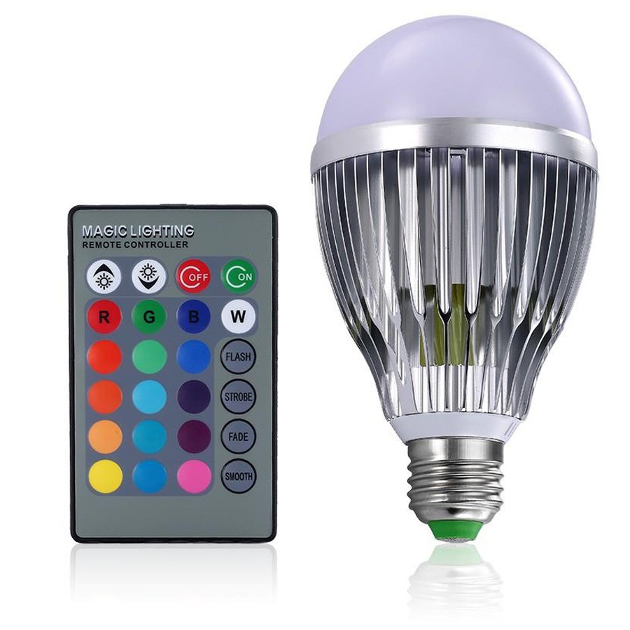 Led Rgb Bulb Light Model - Remote Control