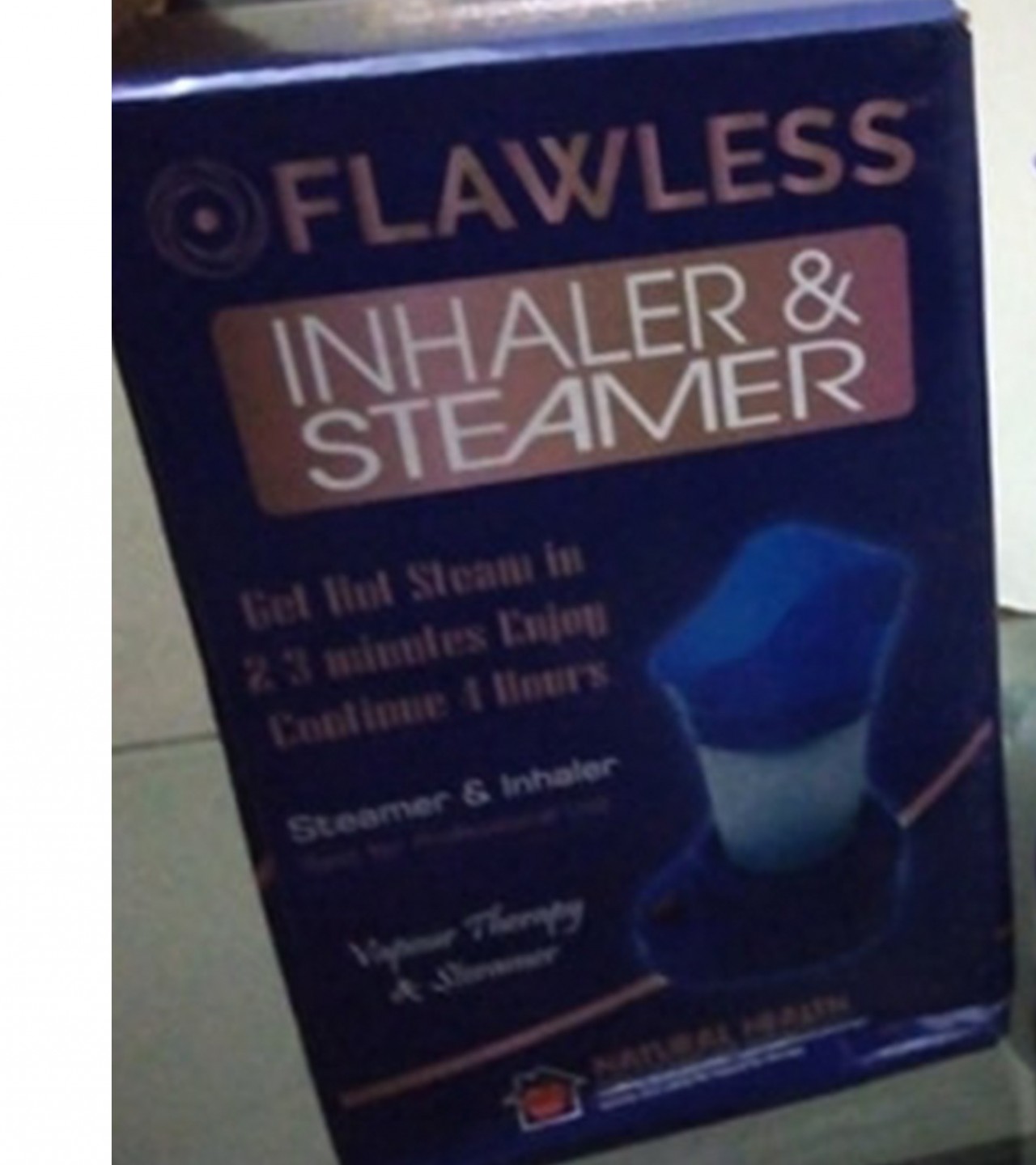 Facial Steamer and Inhaler for Blocked Nose