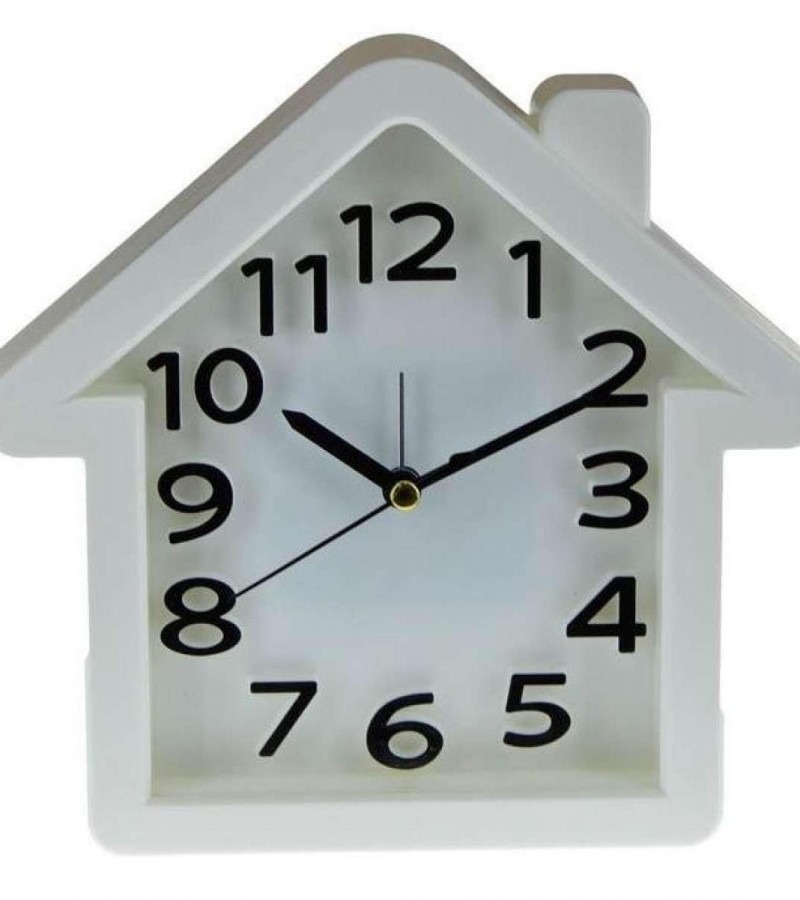 Hut Shape Alarm Table Clock